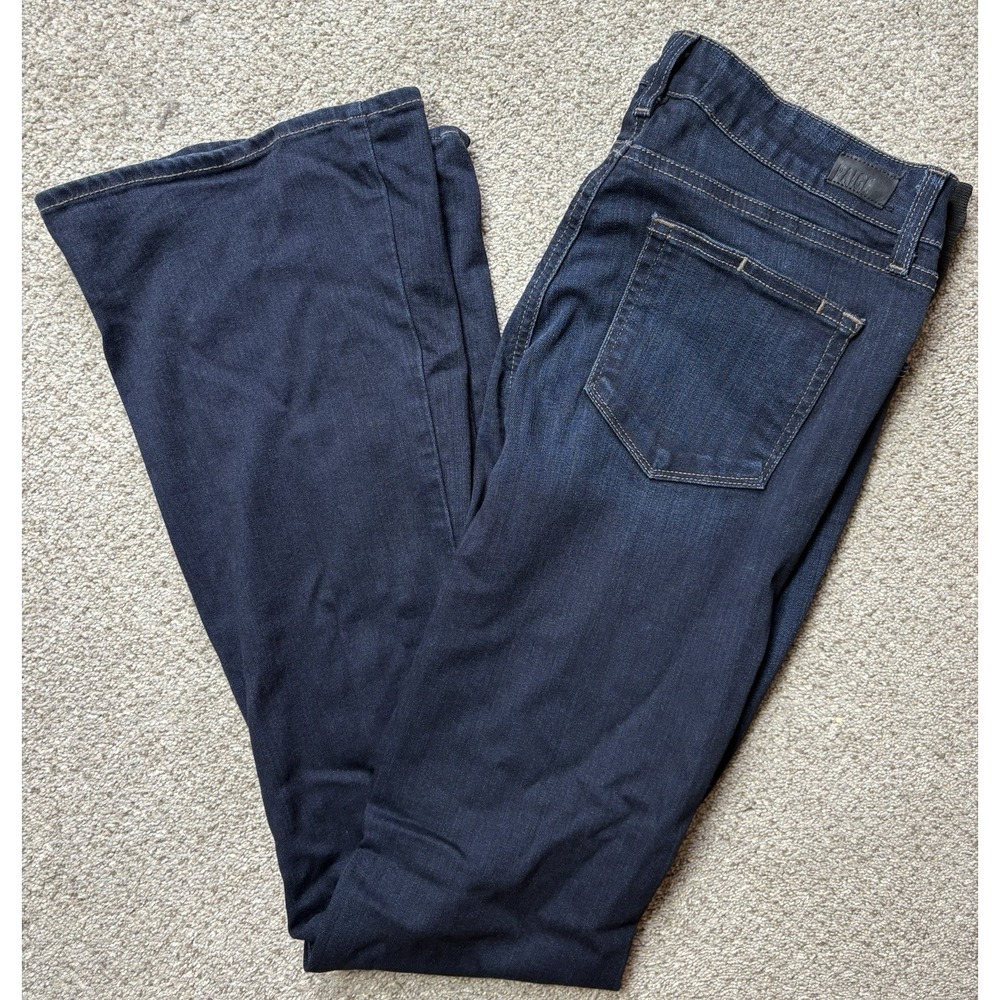 PAIGE Skyline Boot Maternity Jeans‎ Size 29 Mona Dark Wash Stretch